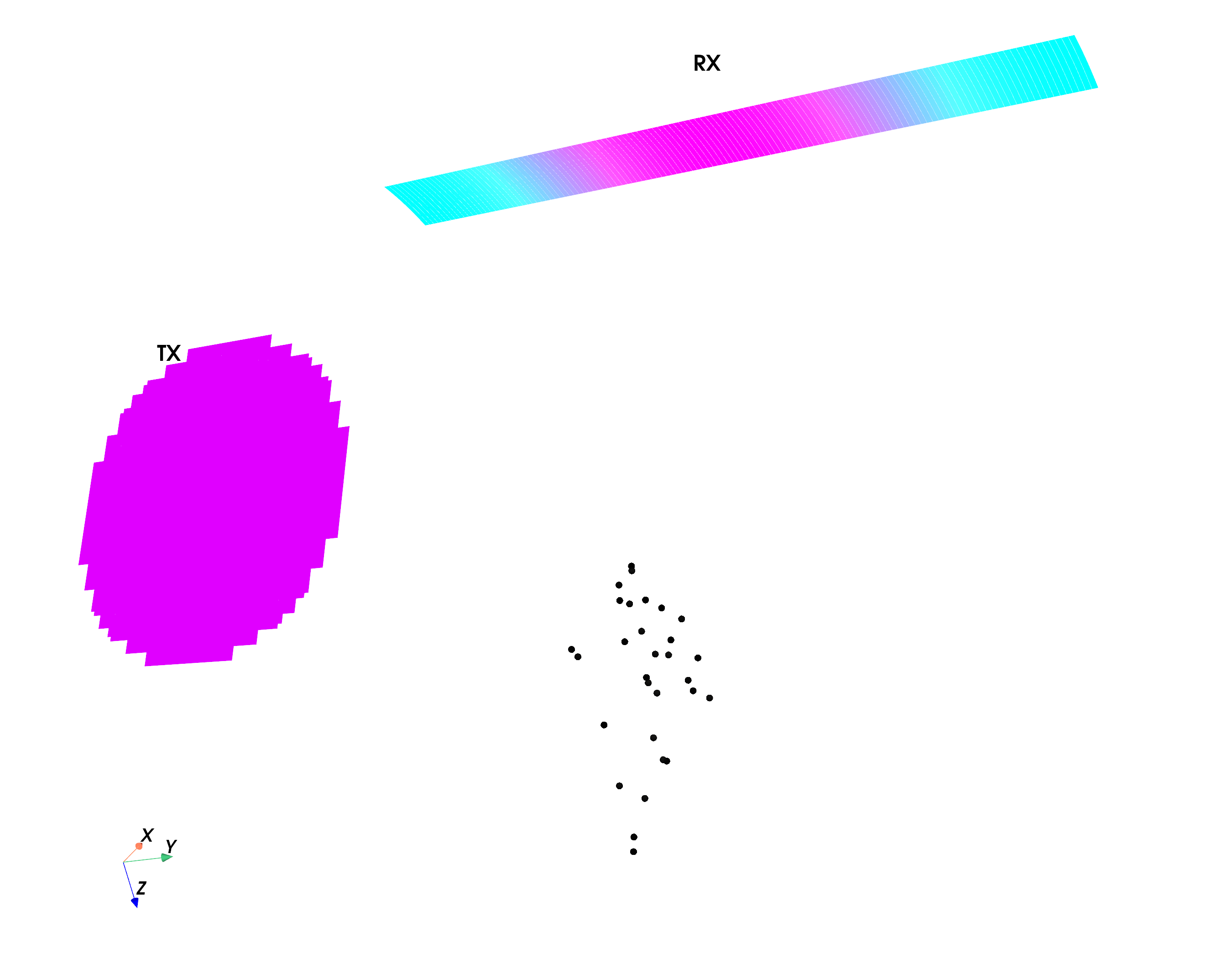 Dual-probe pulse-echo setup